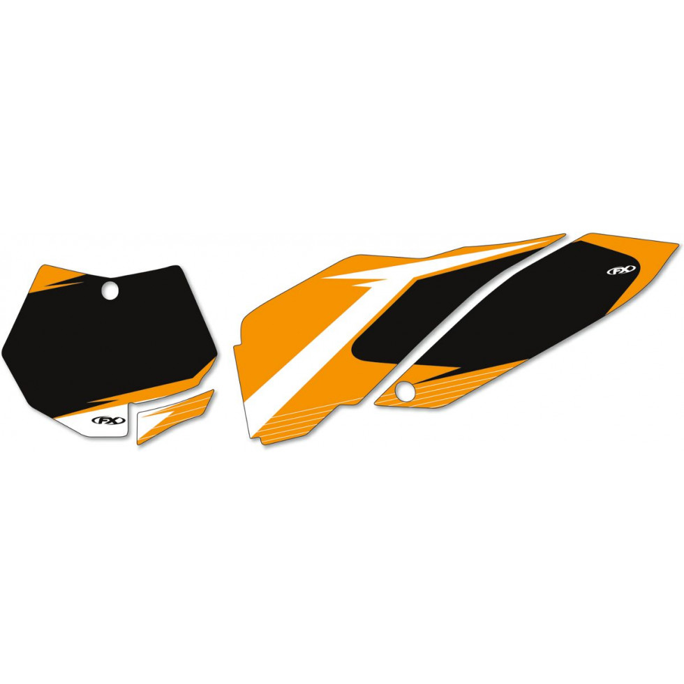 Factory Effex Pre-Cut Graphic Number Plate Kits