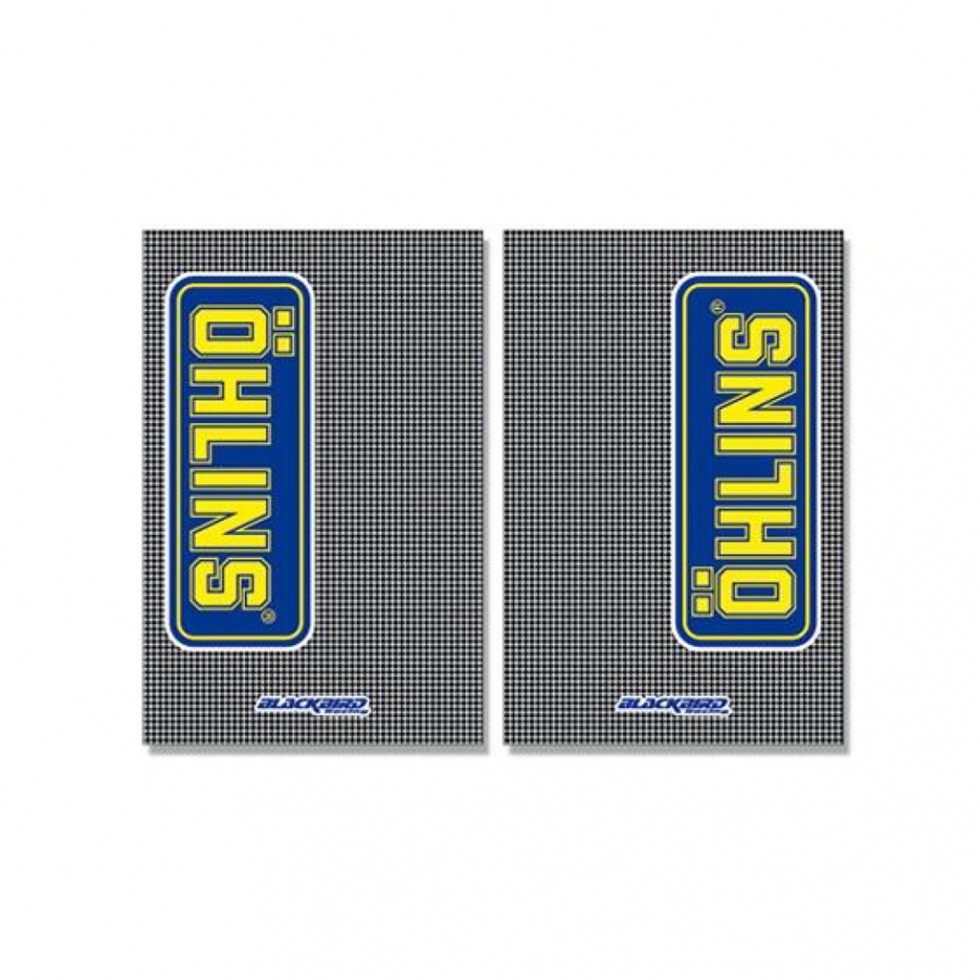 Black Bird Fork Stickers 2Pk