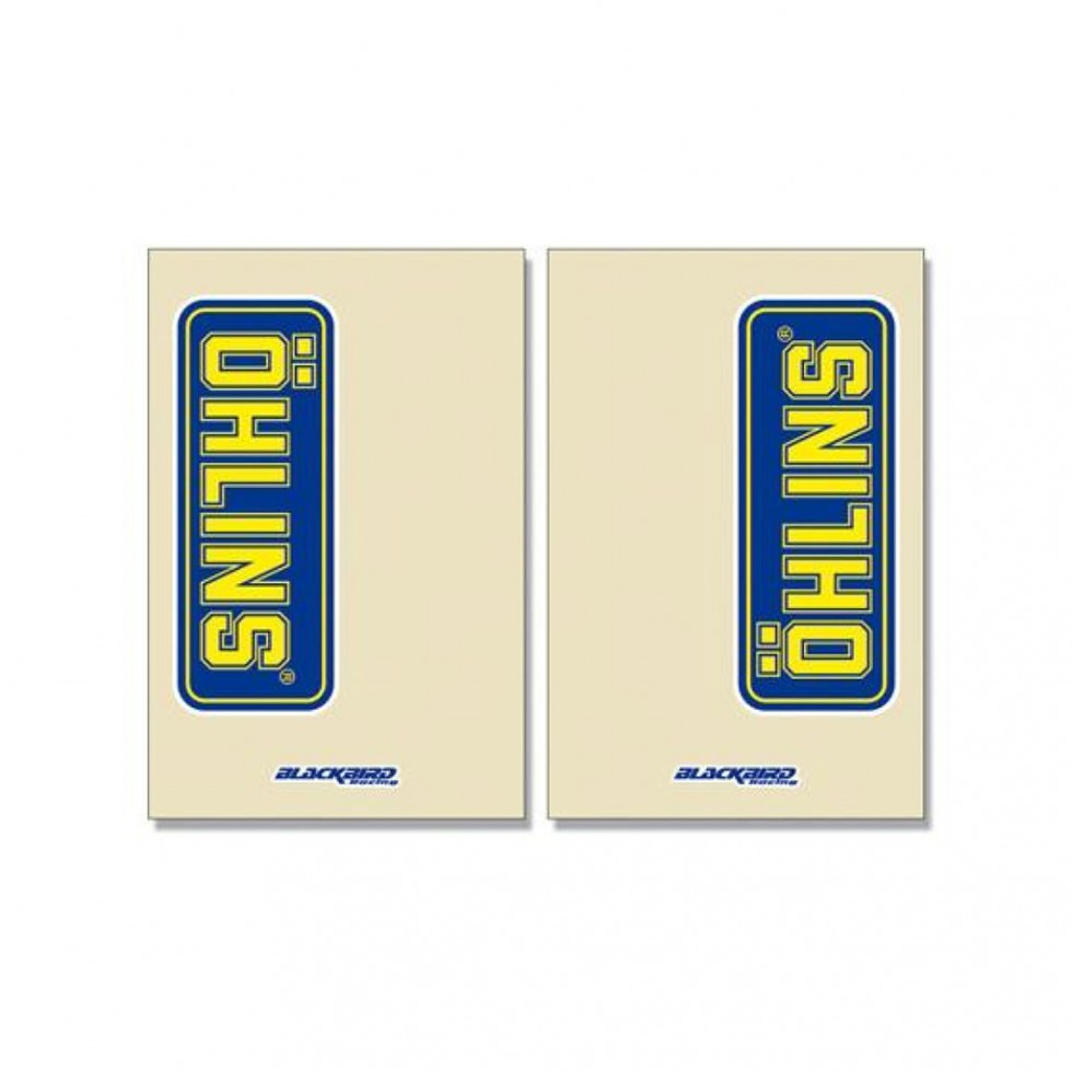 Black Bird Fork Stickers 2Pk