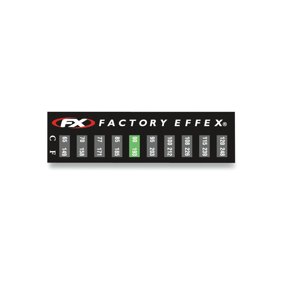 Factory Effex Temperature Decals