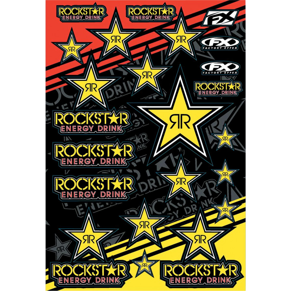 Factory Effex Rockstar Decal Sheets