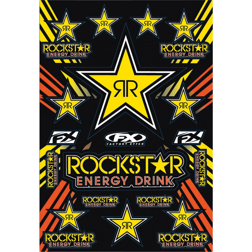 Factory Effex Rockstar Decal Sheets