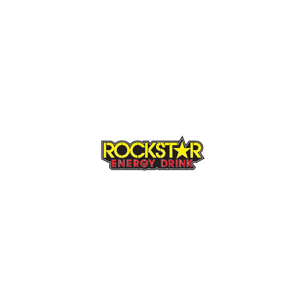 Factory Effex Rockstar 1ft Die Cut Decals