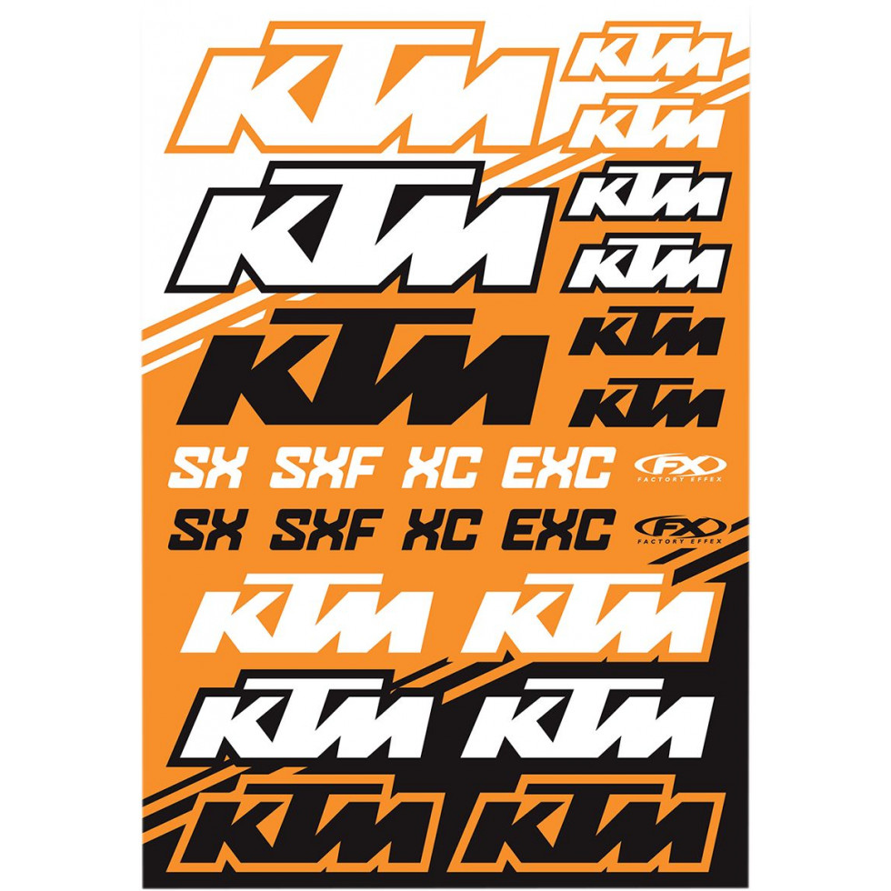 Factory Effex OEM Sticker Sheets