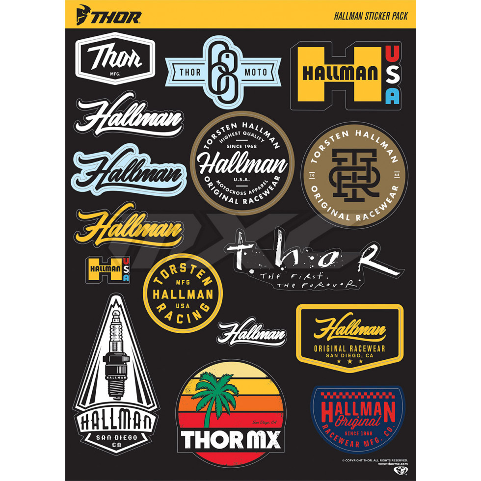 Thor Hallman S20 Decal Sheet