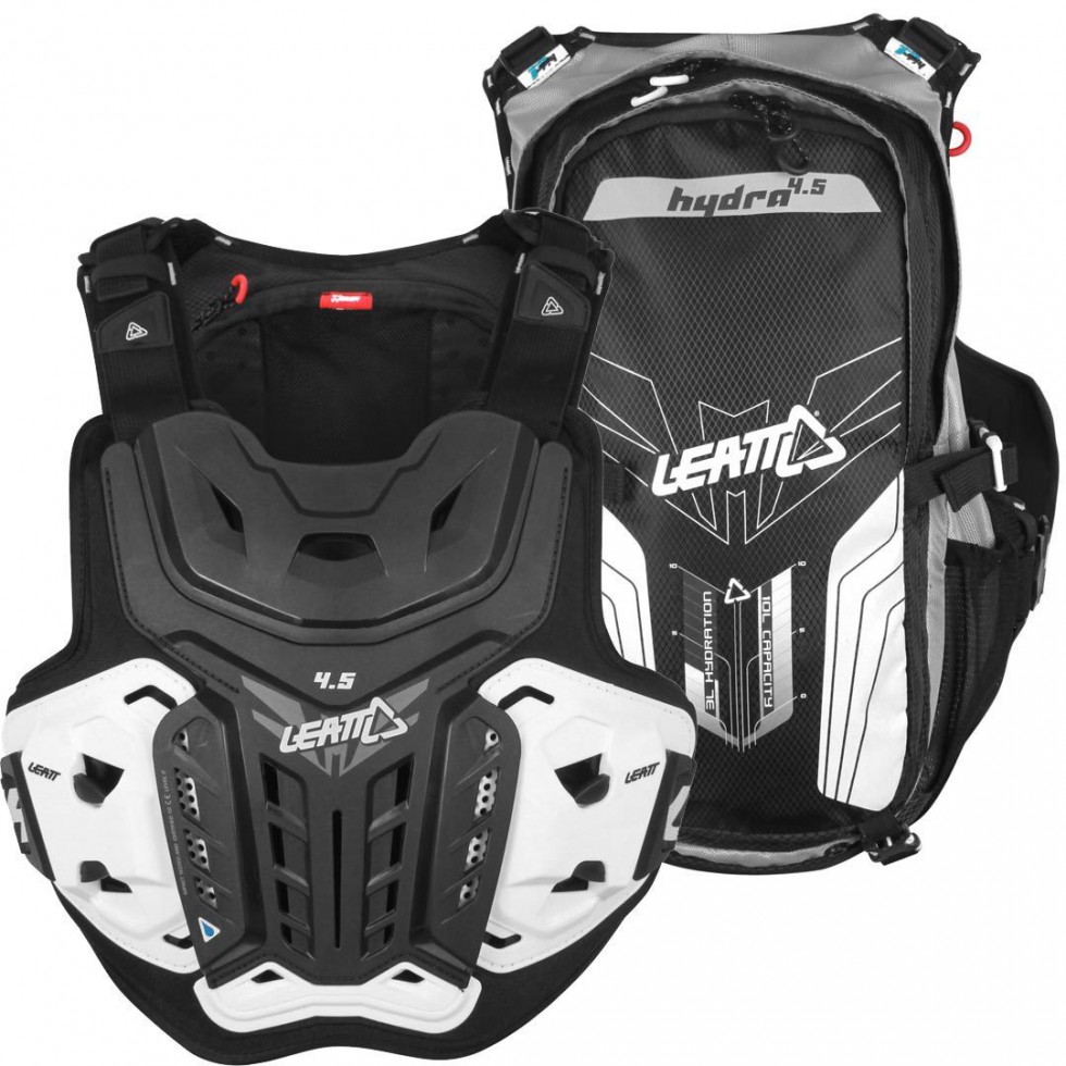 Leatt 4.5 Hydra Chest Protector + Hydration System + Backpack im