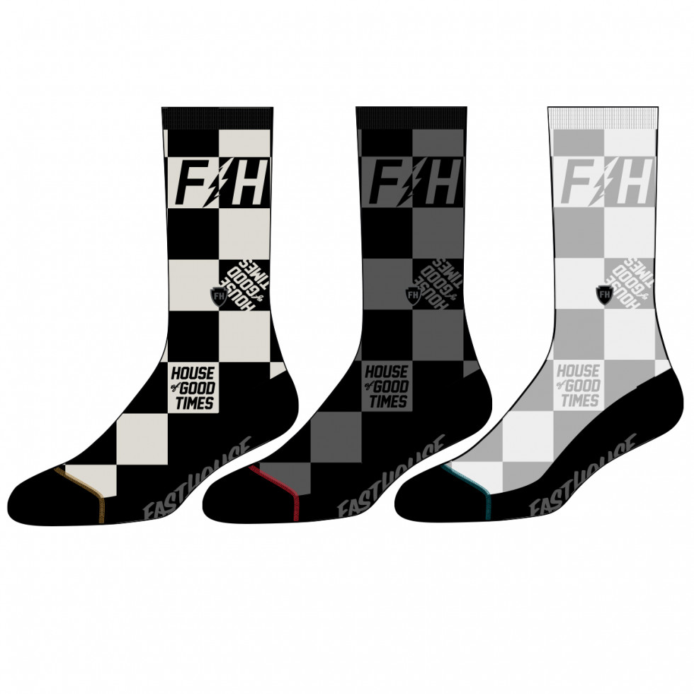 Fasthouse Lineup 3-Pack Socks