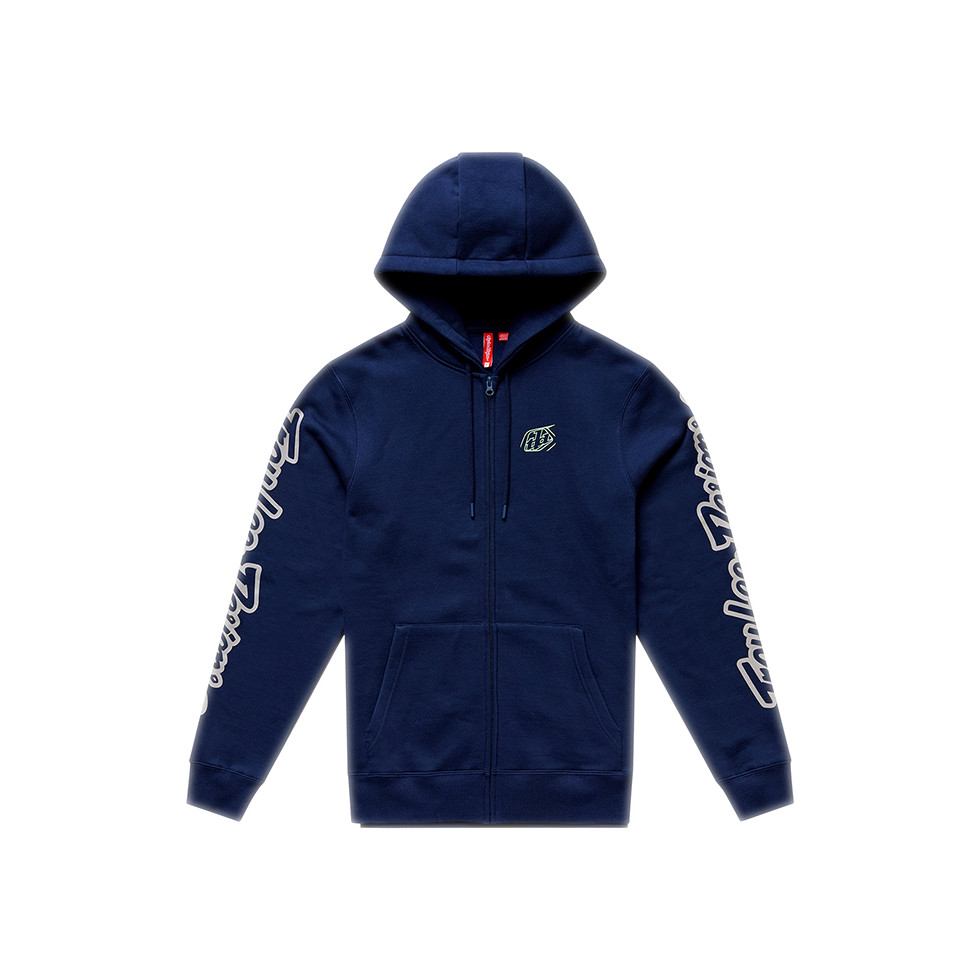Troy Lee Desings Badge Zip Up Hoodie
