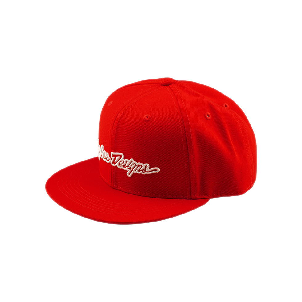 Troy Lee Desings Flat Bill Snapback Cap