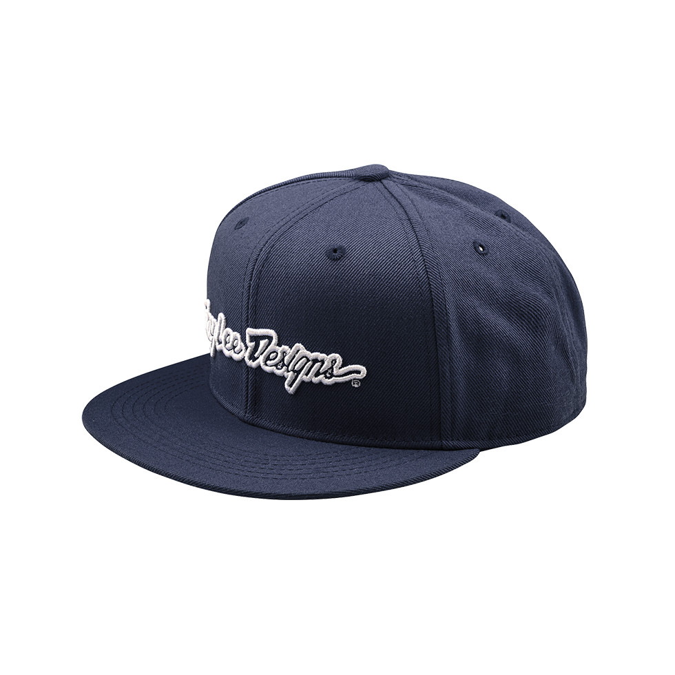 Troy Lee Desings Flat Bill Snapback Cap