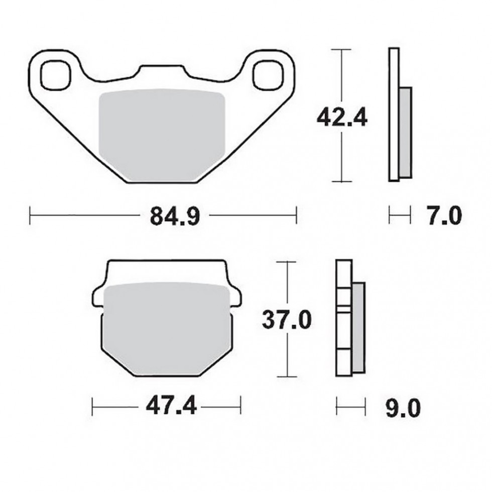 MotoMaster Brake Pad