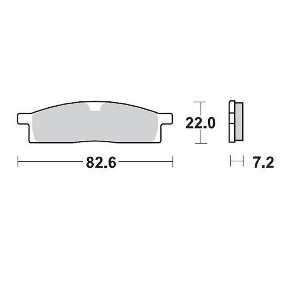 MotoMaster Brake Pad