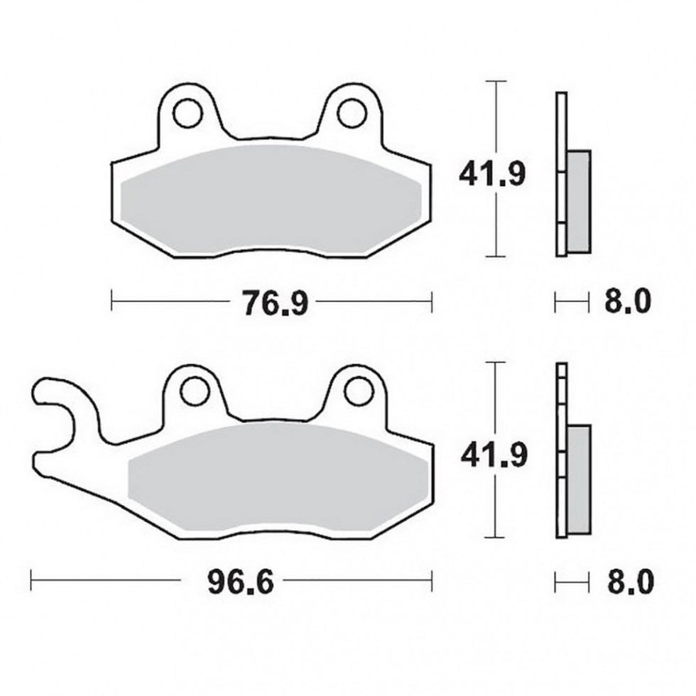 MotoMaster Brake Pad