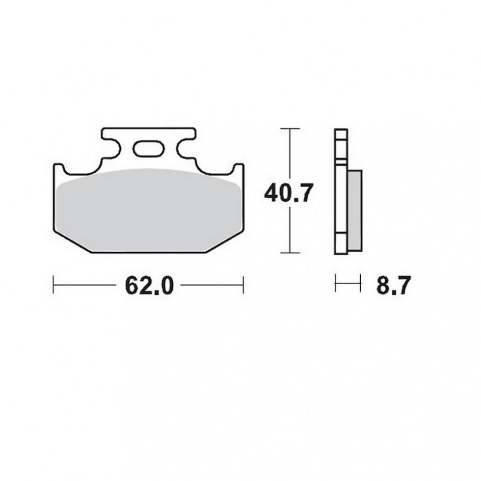 MotoMaster Brake Pad