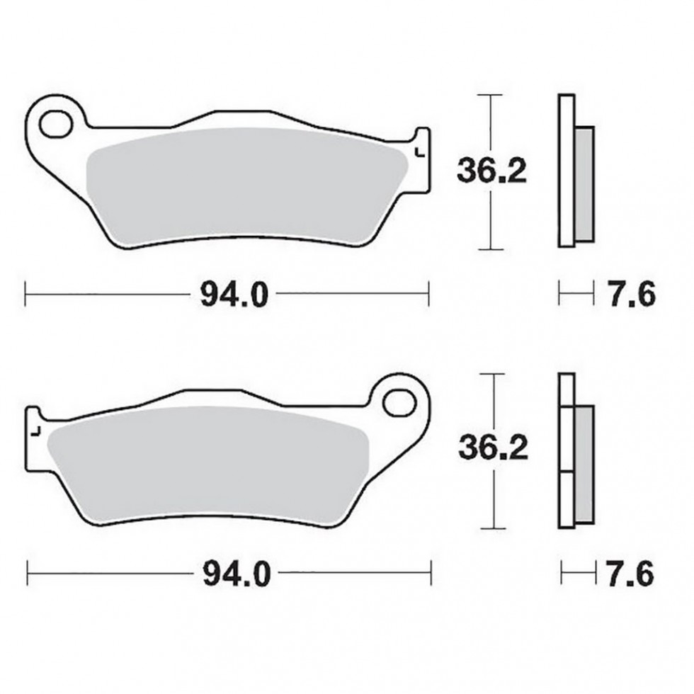 MotoMaster Brake Pad