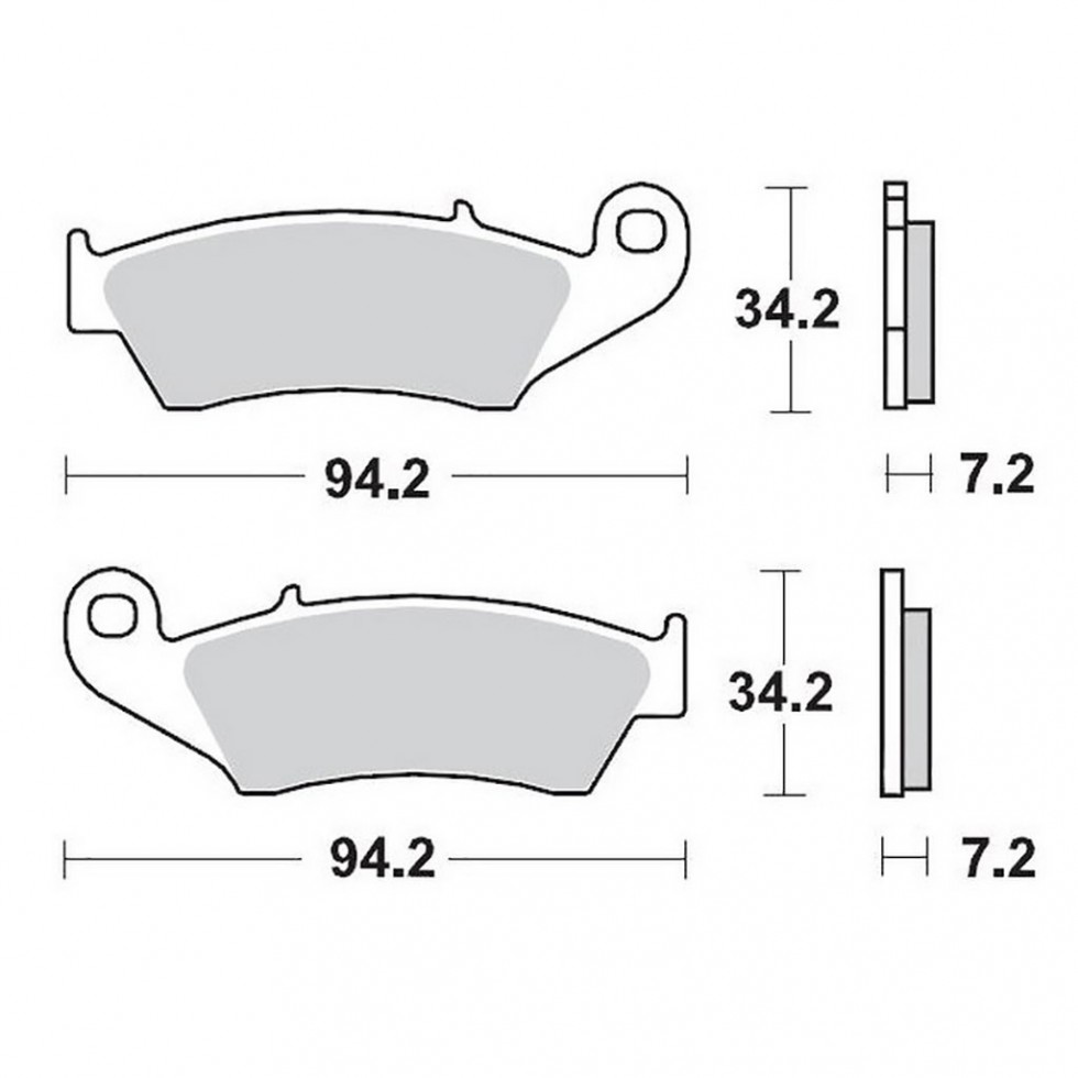 MotoMaster Brake Pad