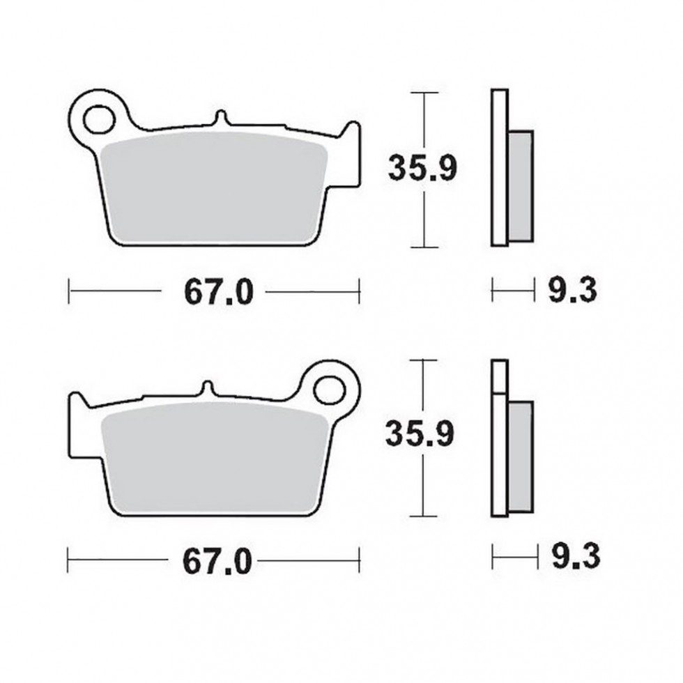 MotoMaster Brake Pad