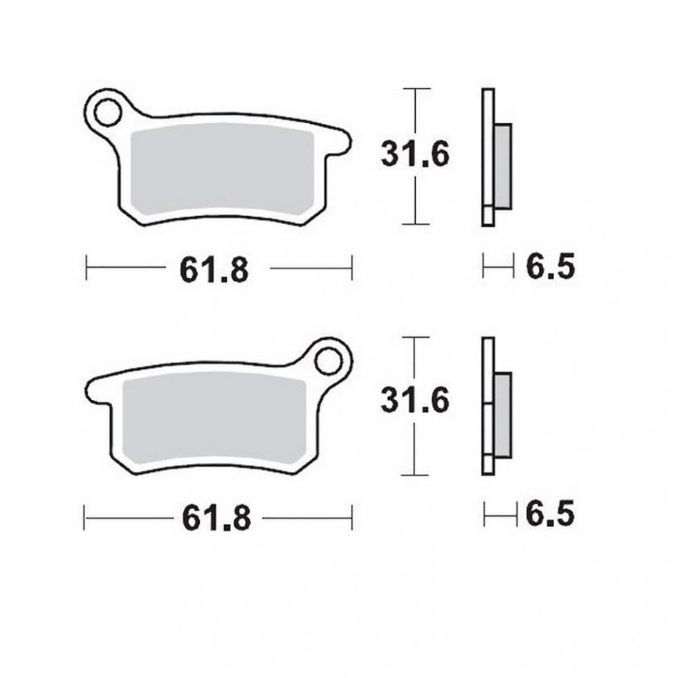 MotoMaster Brake Pad