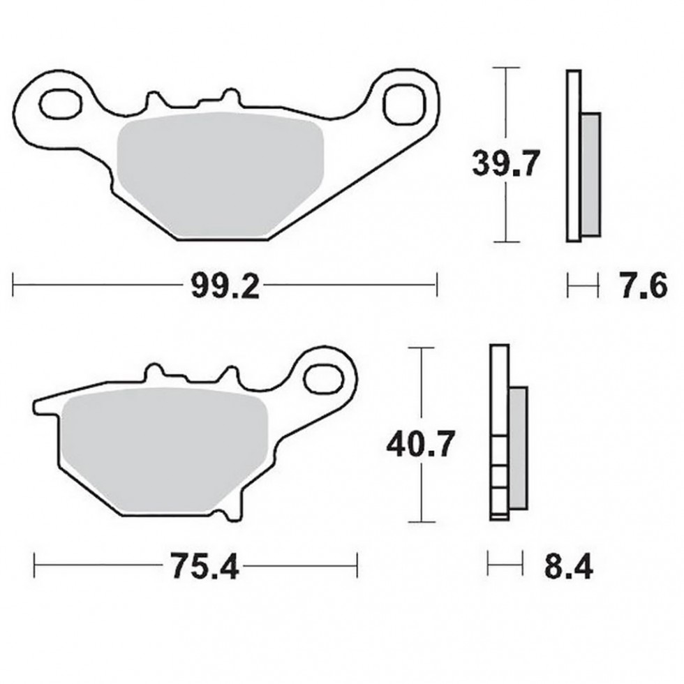 MotoMaster Brake Pad