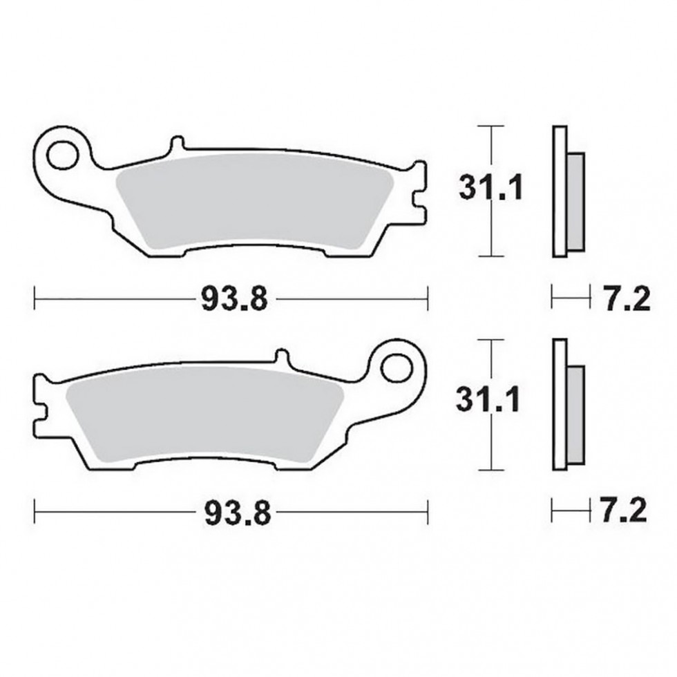 MotoMaster Brake Pad