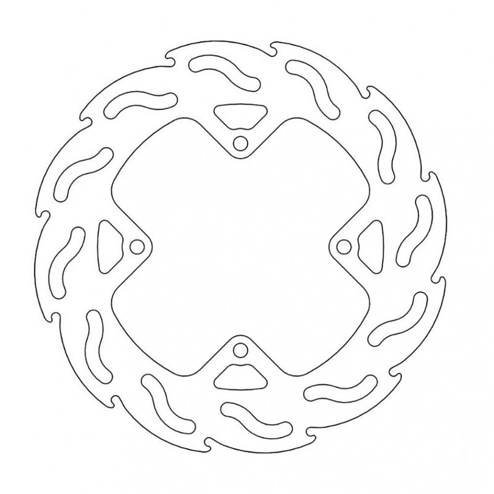 MotoMaster Brake Disc Flame