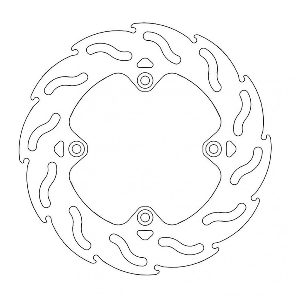 MotoMaster Brake Disc Flame