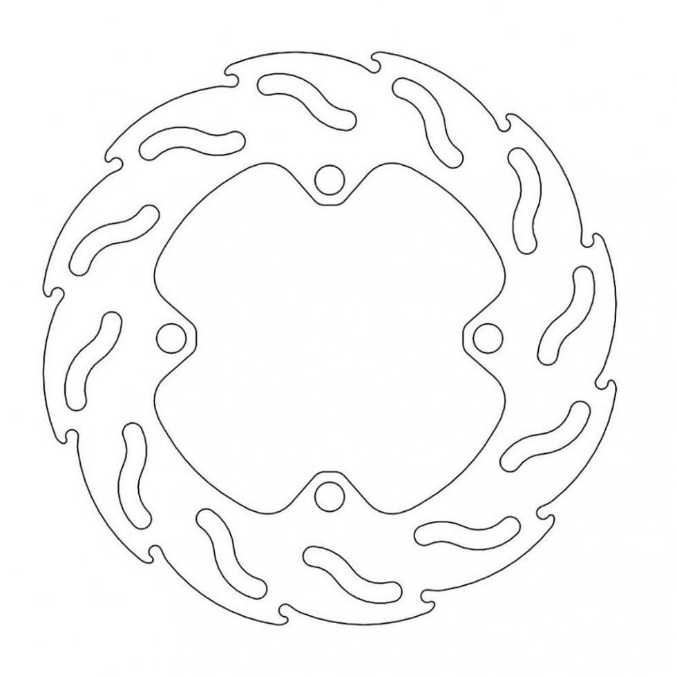 MotoMaster Brake Disc Flame