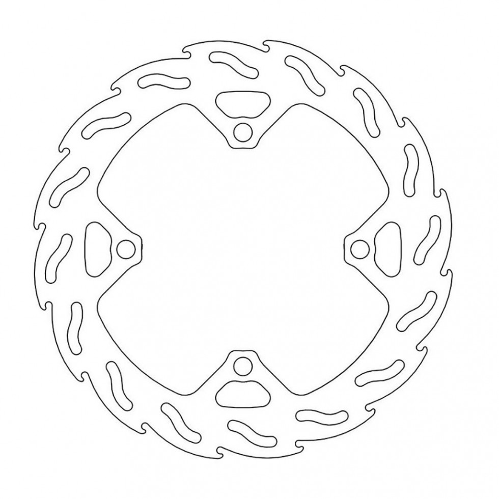 MotoMaster Brake Disc Flame