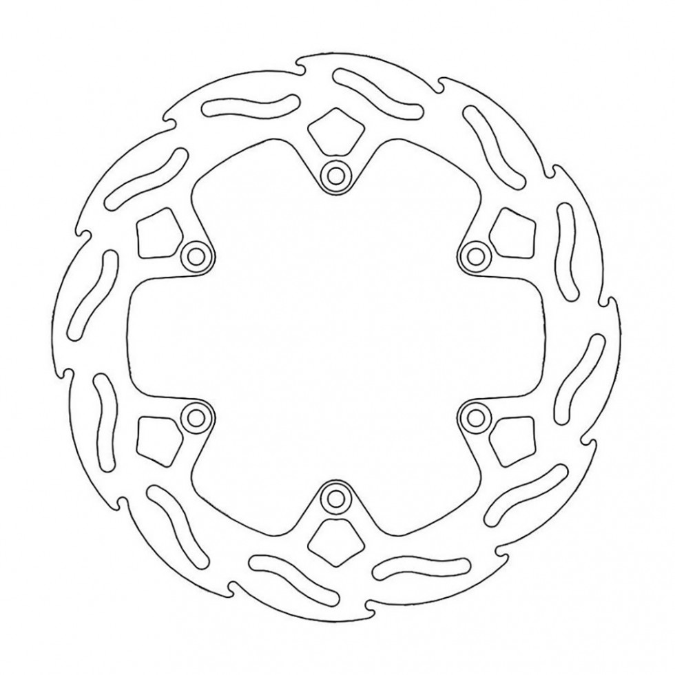MotoMaster Brake Disc Flame