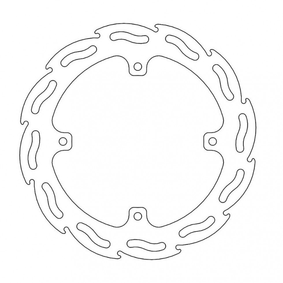 MotoMaster Brake Disc Flame
