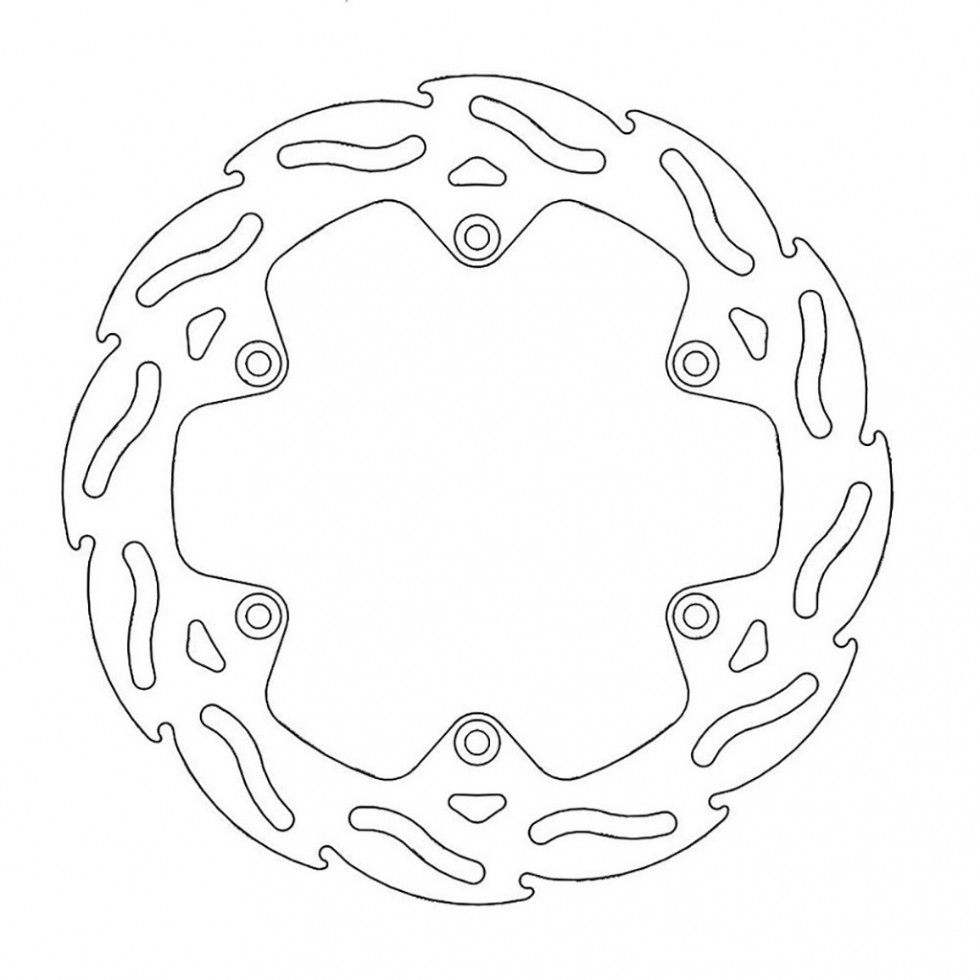 MotoMaster Brake Disc Flame