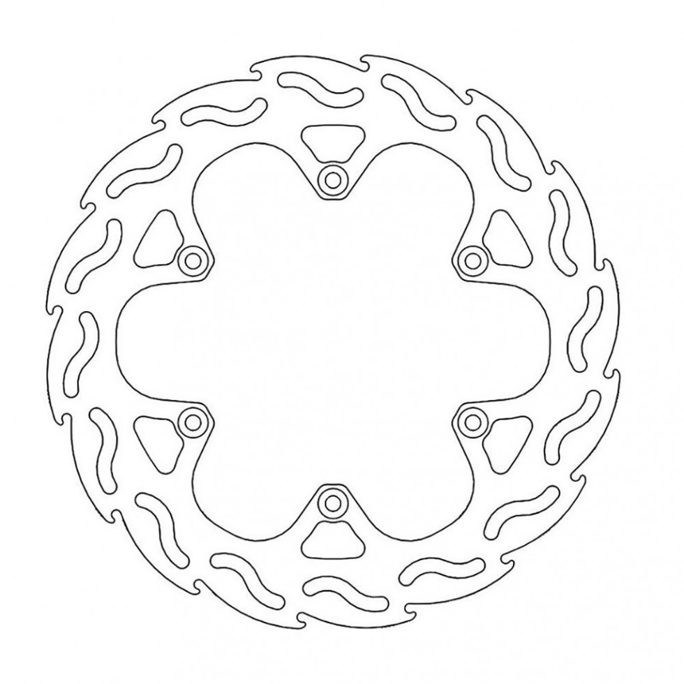 MotoMaster Brake Disc Flame