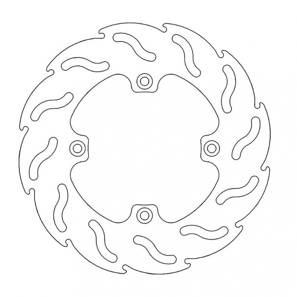 MotoMaster Brake Disc Flame