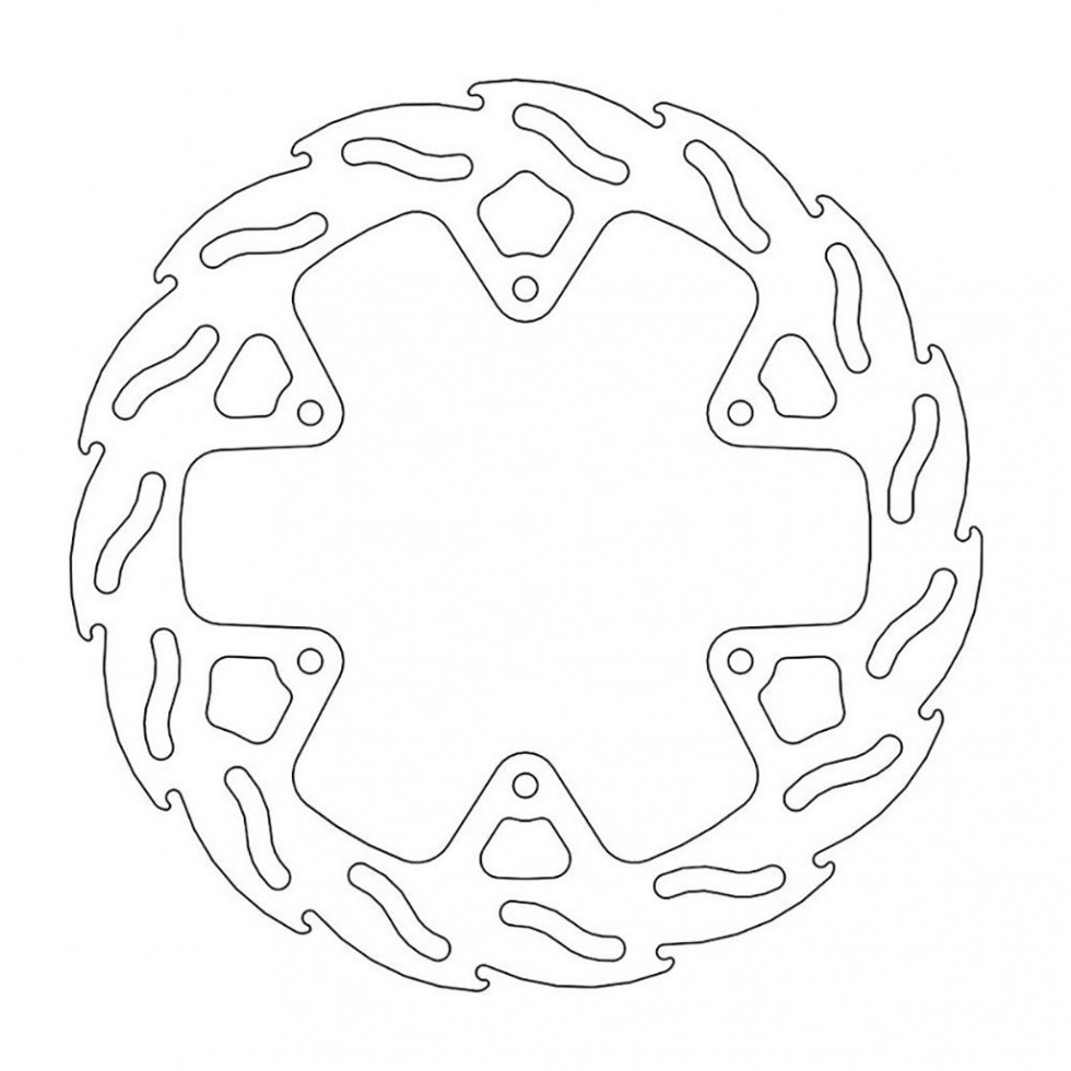 MotoMaster Brake Disc Flame