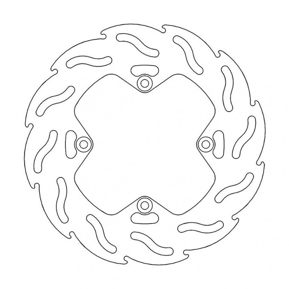 MotoMaster Brake Disc Flame