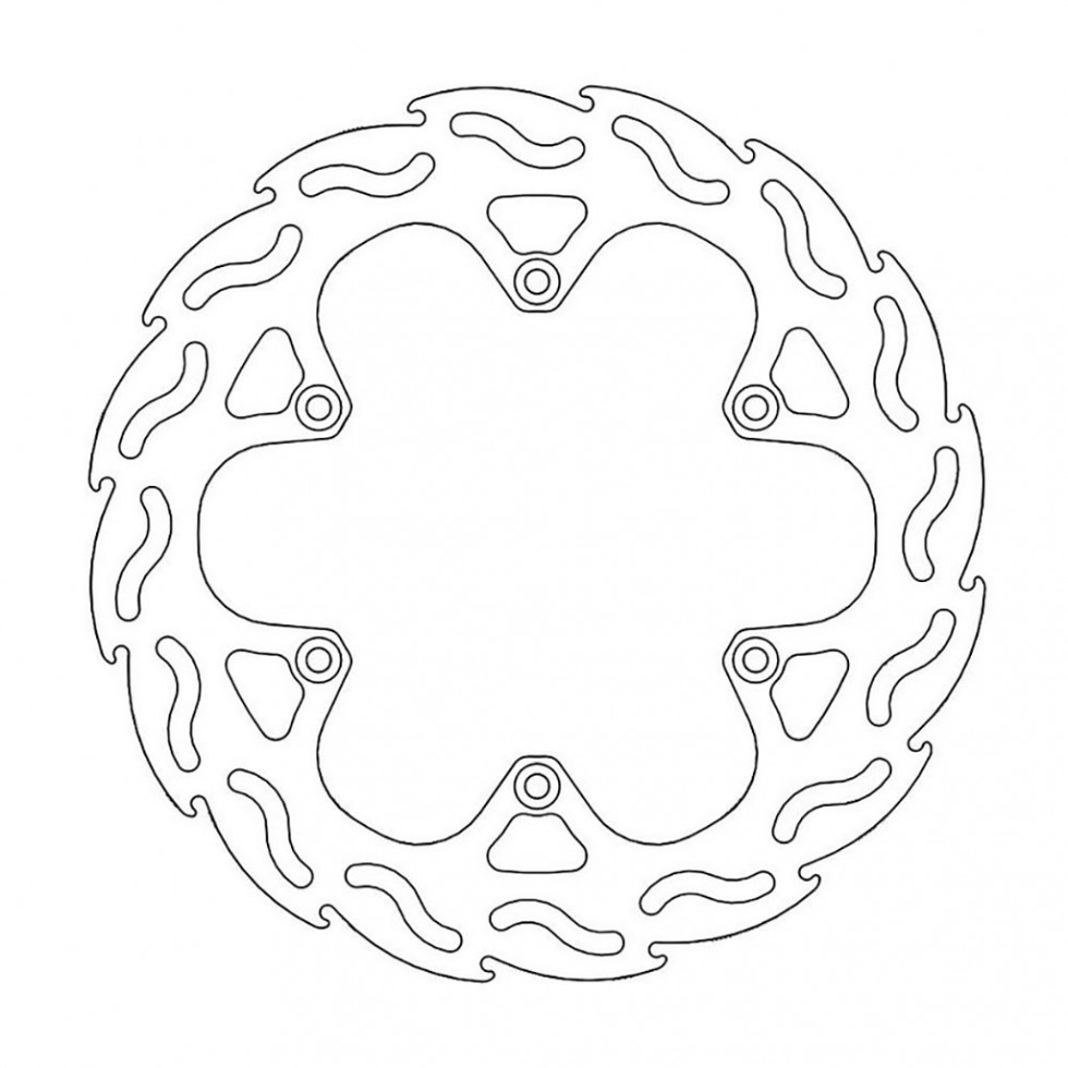 MotoMaster Brake Disc Flame