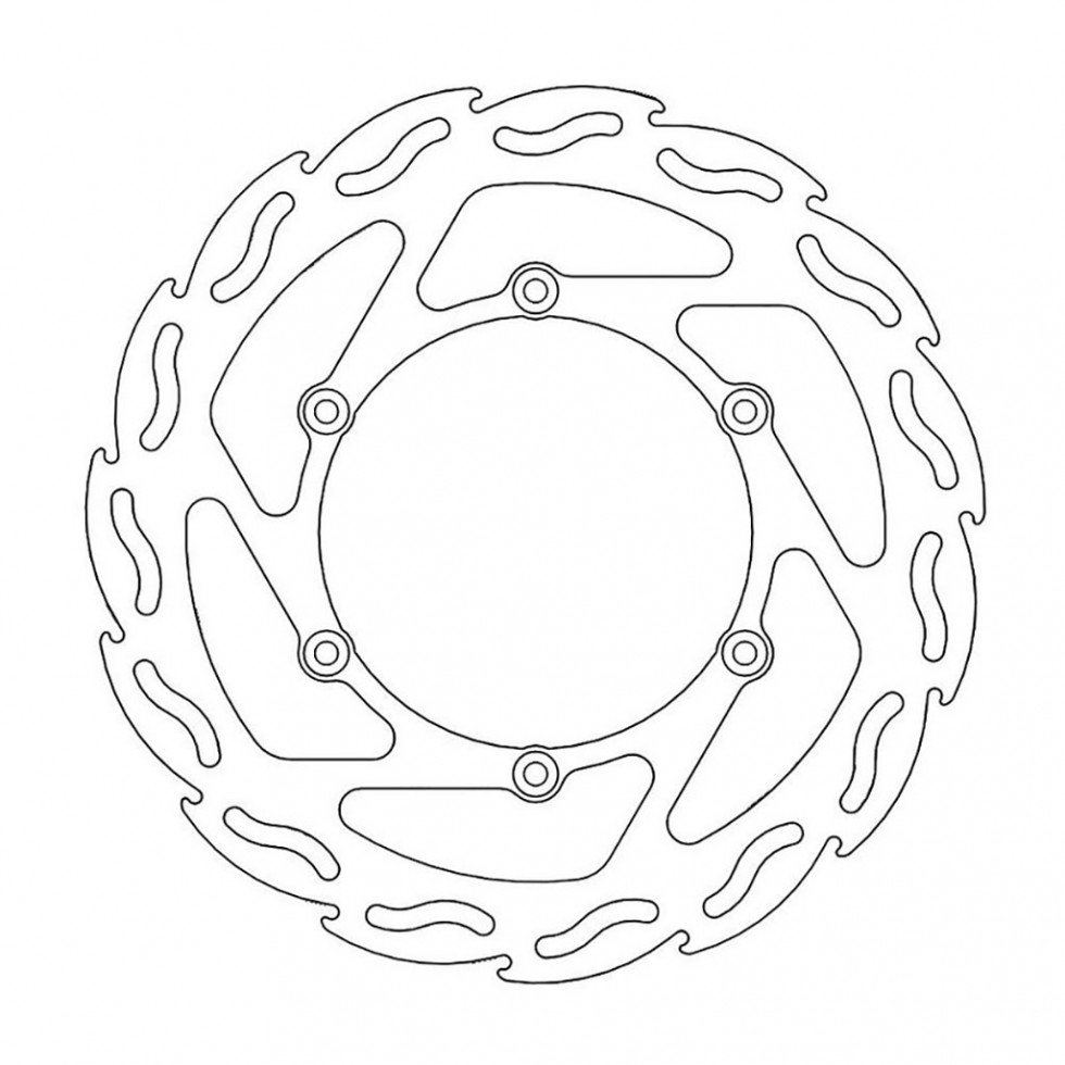MotoMaster Brake Disc Flame