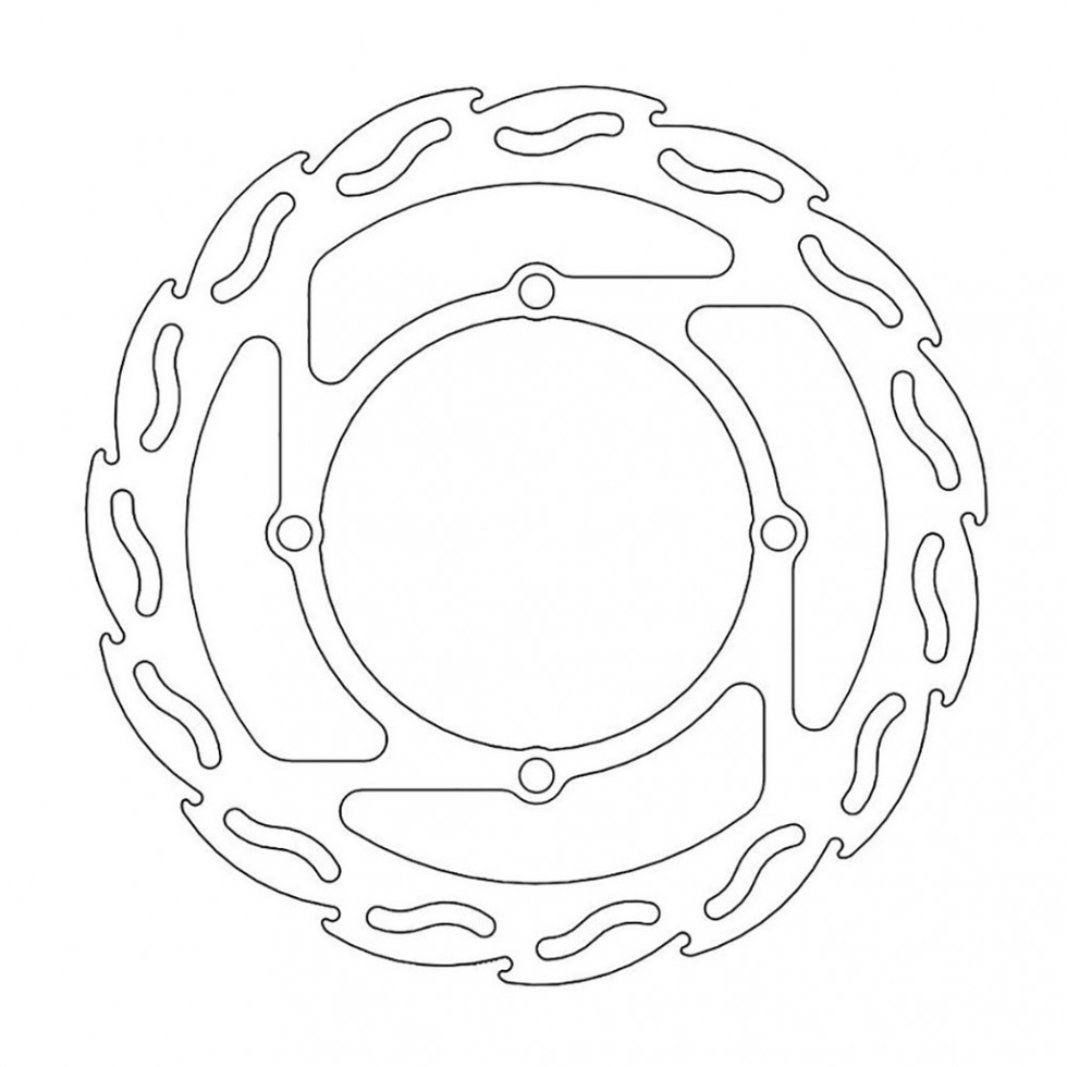 MotoMaster Brake Disc Flame
