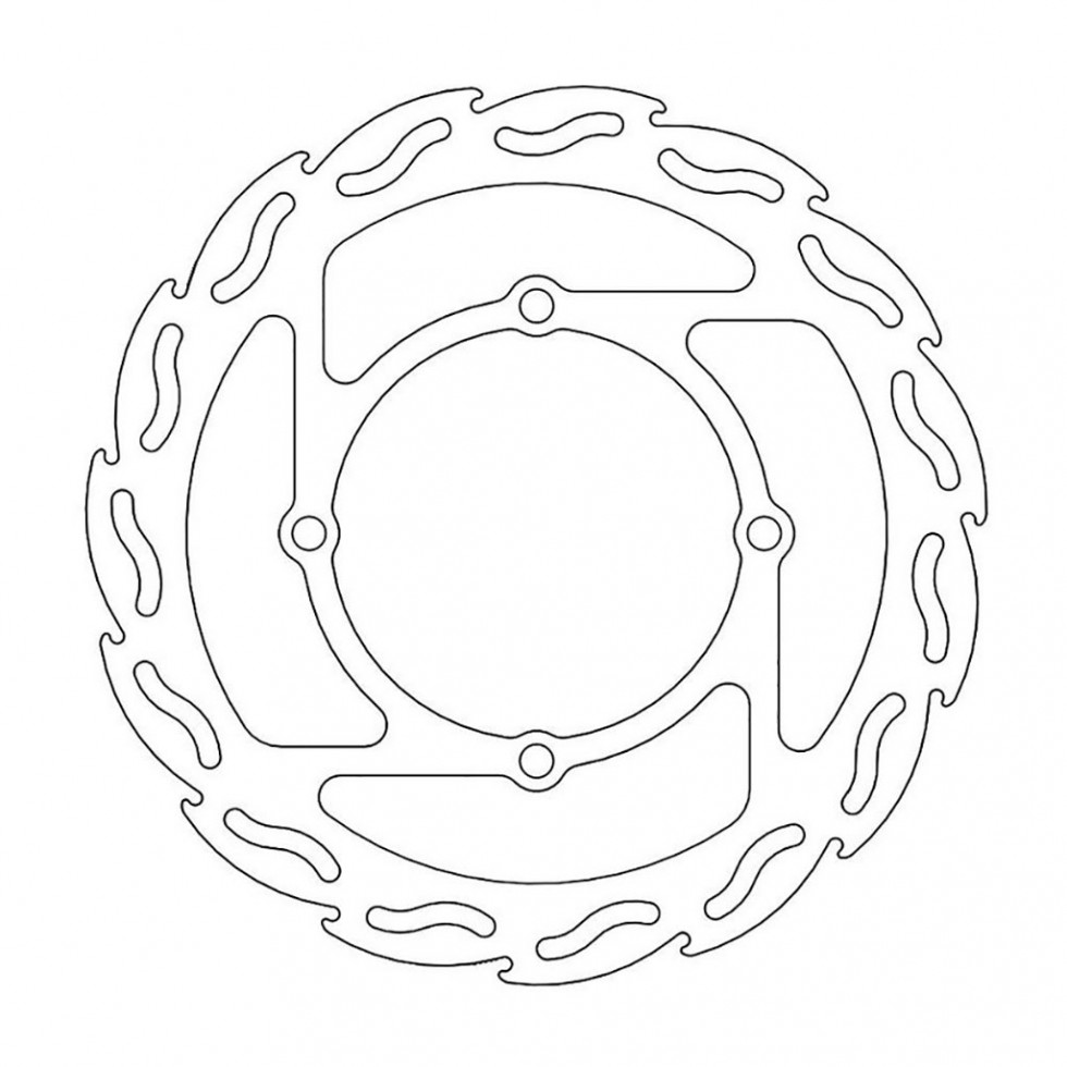 MotoMaster Brake Disc Flame