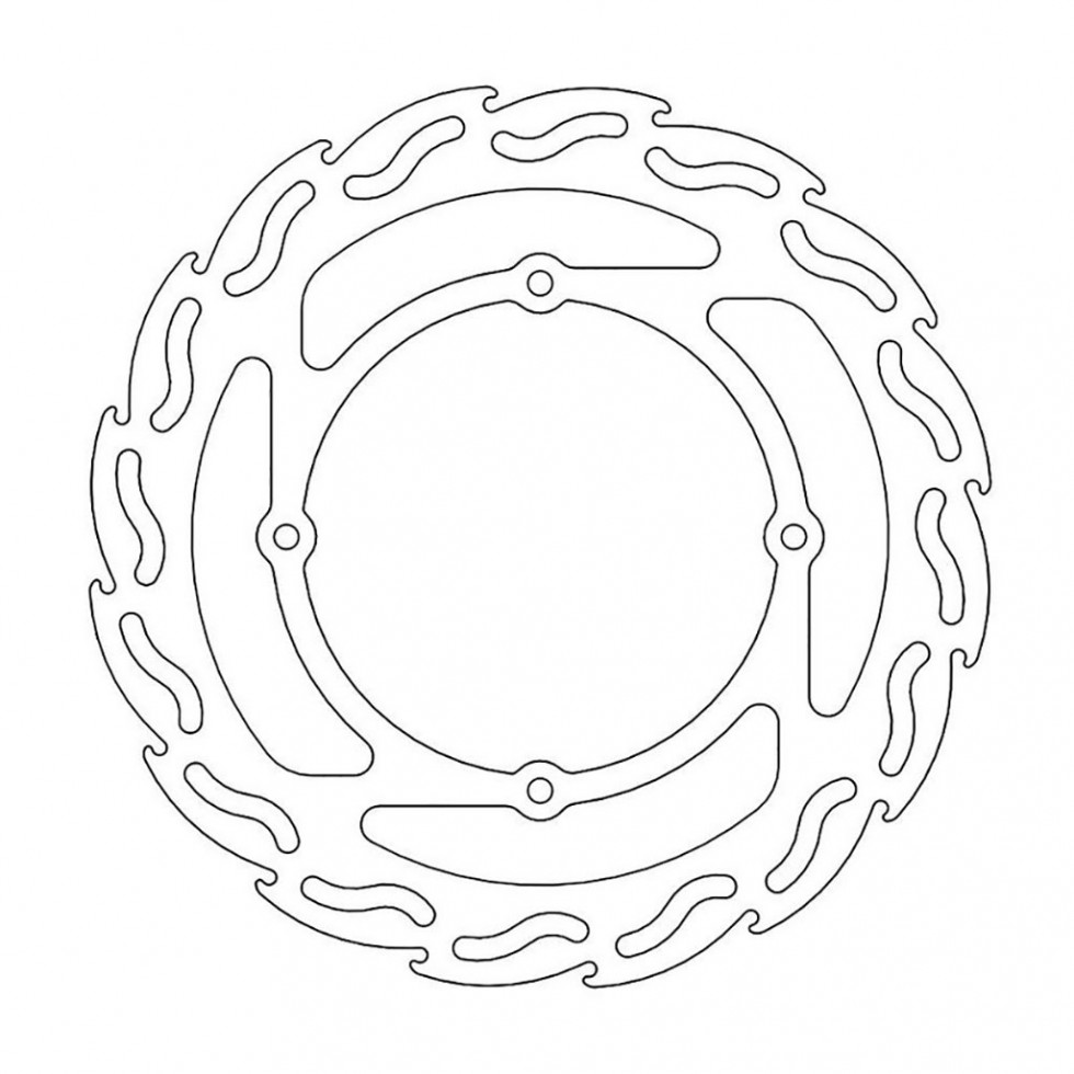 MotoMaster Brake Disc Flame