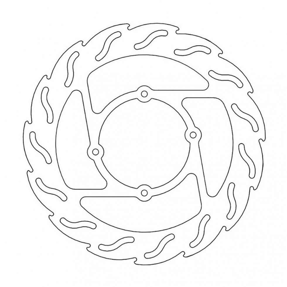MotoMaster Brake Disc Flame