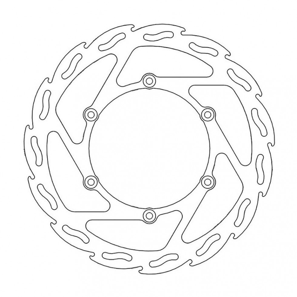 MotoMaster Brake Disc Flame