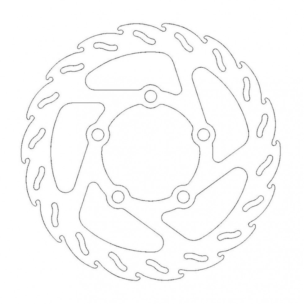 MotoMaster Brake Disc Flame