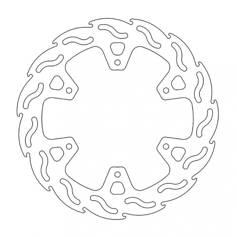 MotoMaster Brake Disc Flame