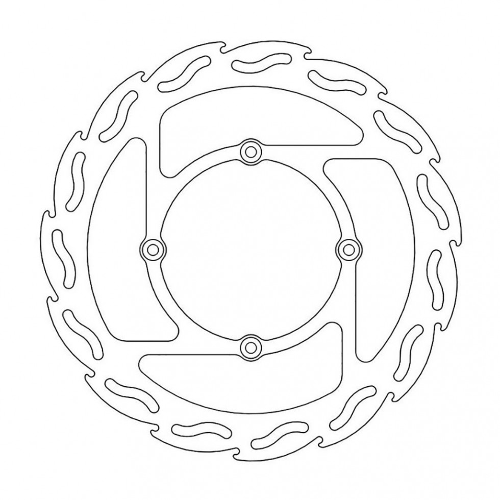 MotoMaster Brake Disc Flame