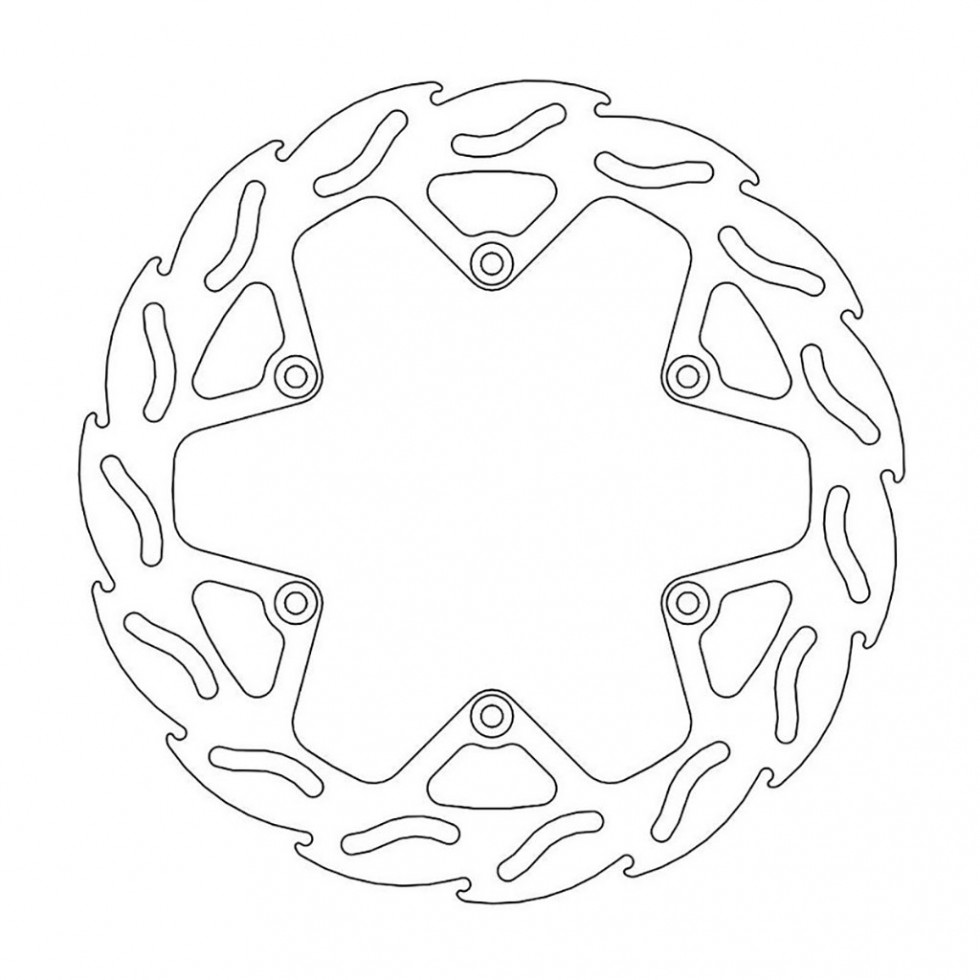 MotoMaster Brake Disc Flame