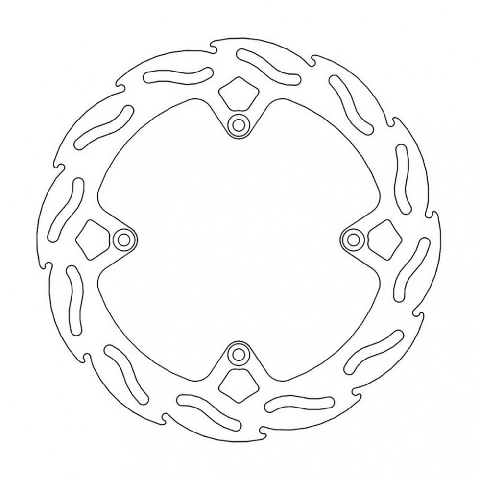 MotoMaster Brake Disc Flame