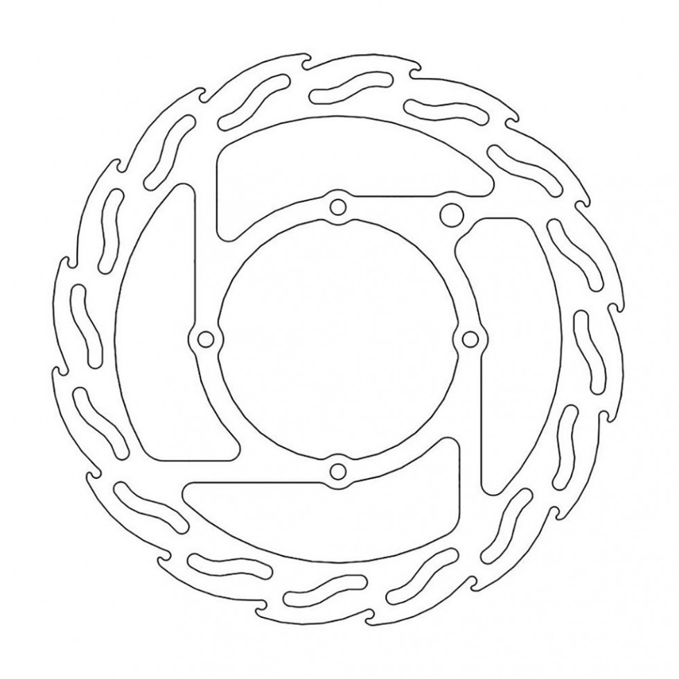 MotoMaster Brake Disc Flame