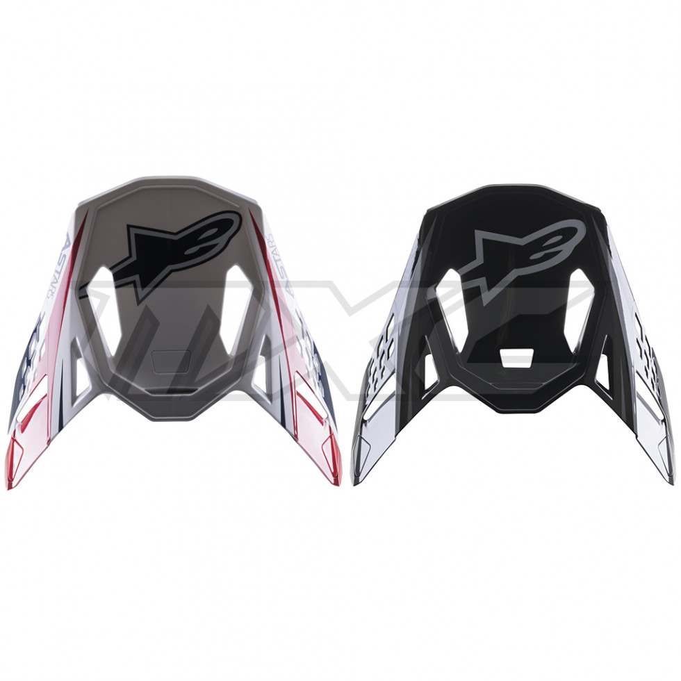 Alpinestars S-M10 Helmet Visor - Carbon Meta2