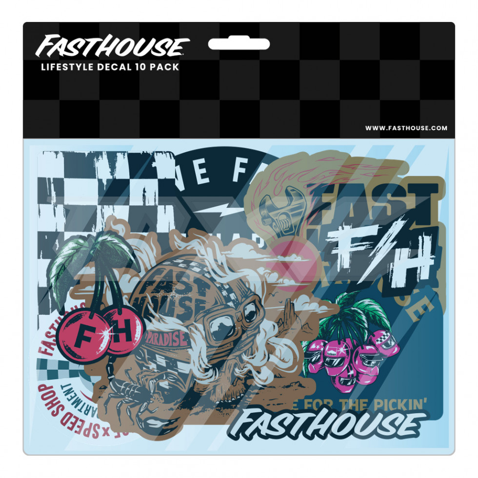 Fasthouse Fall '26 Lifestyle Decal 10 Pack